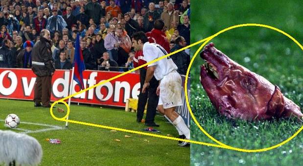 El Clasico moments: Luis Figo's return to the Nou Camp and the pig's head, Football News