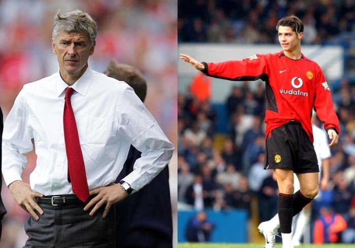 Rezultate imazhesh pÃ«r wenger and ronaldo