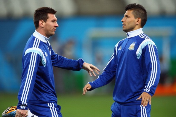 Sergio Aguero has Lionel Messi's blessing to wear the No ...