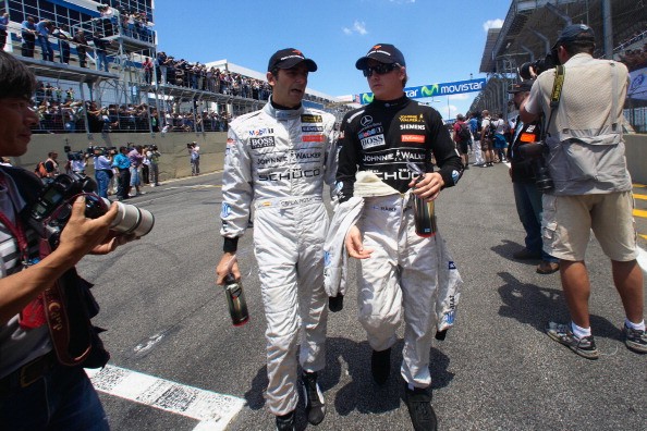 kimi pedro de la rosa 2006 brazil mclaren