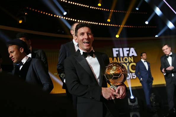 Image result for messi ballon d'or 2015