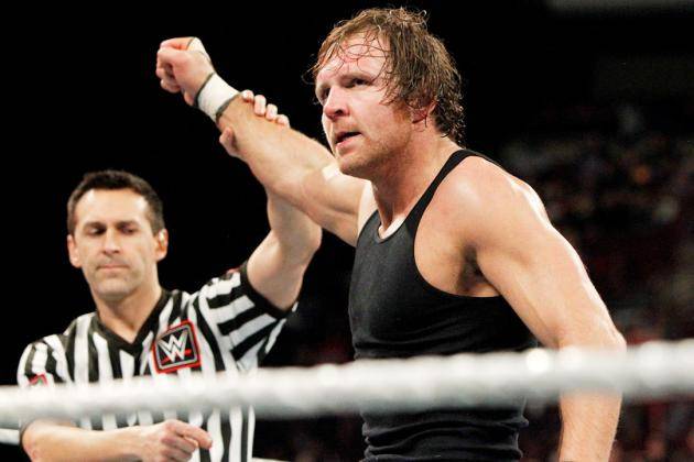 Znalezione obrazy dla zapytania dean ambrose win