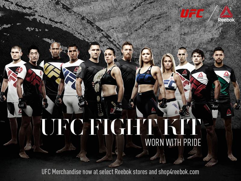 Excitement As UFC, Reebok Unveil Fight Kit