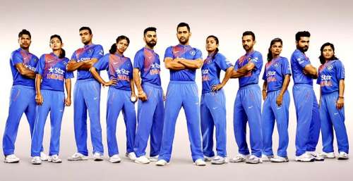 evolution of indian cricket team jersey