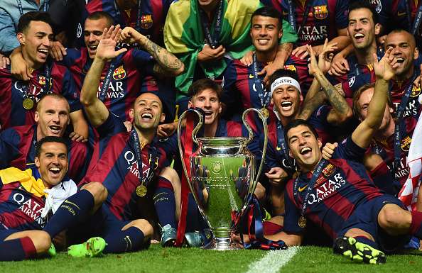 barcelona number of champions league titles