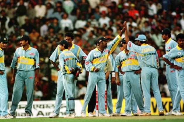 india vs pak 1996 wc