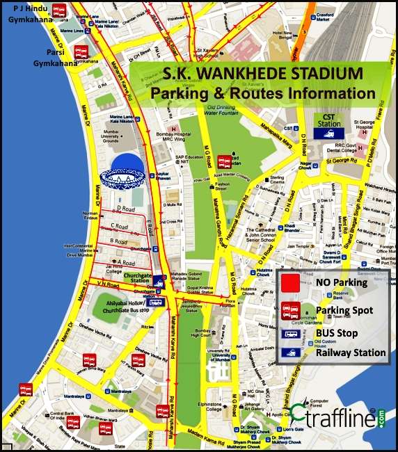 Wankhede Seating Chart
