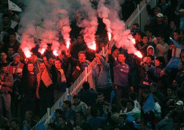 Bulgarian club Levski Sofia fans hurl stones and bottles injuring 8 ...