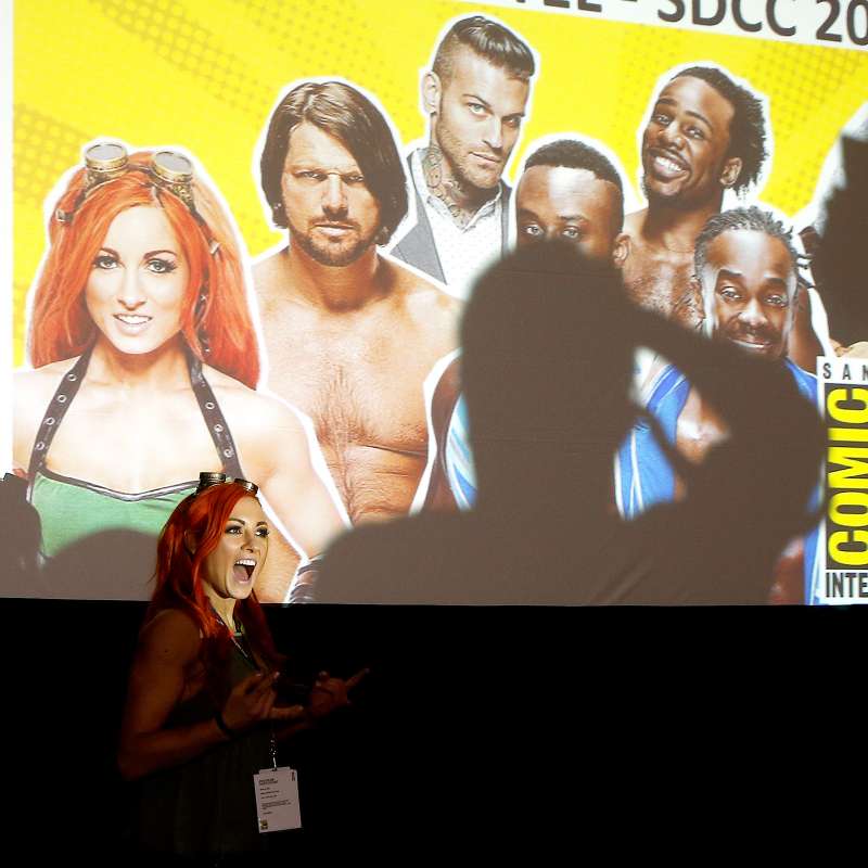 WWE at San Diego ComicCon International 2016 photos
