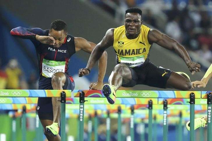 Athletics - McLeod wins 110 metres hurdles gold for Jamaica