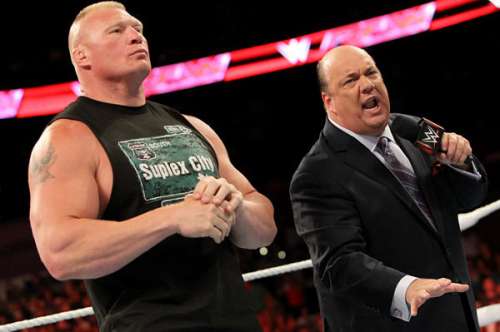 Paul Heyman is Brock Lesnar