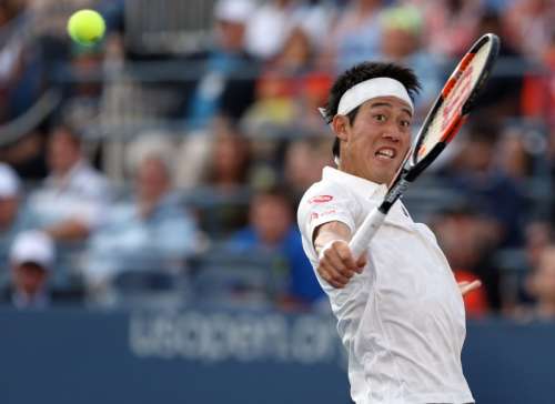 Nishikori topples giant Karlovic, to reach quarters