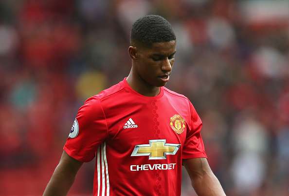 Rashford Abs - Marcus Rashford scores as United beats City in ...