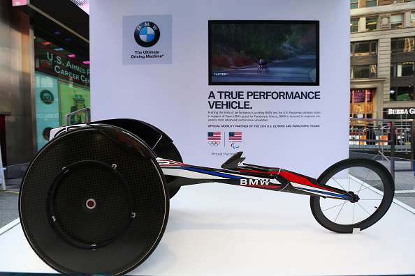 Rio Paralympics 2016 World S Fastest Wheelchair By Bmw Custom Made Bikes Have Improved