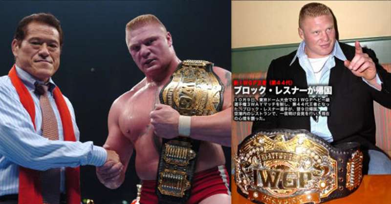 Image result for brock lesnar in japan