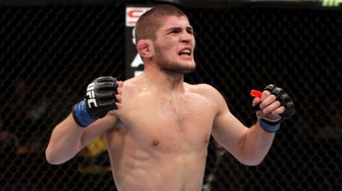 UFC News: Ring girl covers herself up for Khabib Nurmagomedov