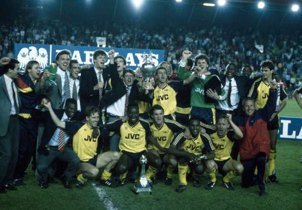 Image result for 1989 arsenal win