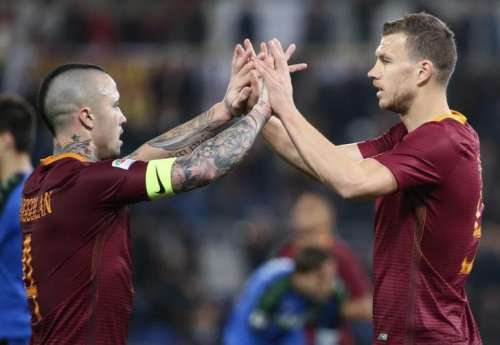 Ruthless Dzeko makes Roma history, Lazio fight back to ...