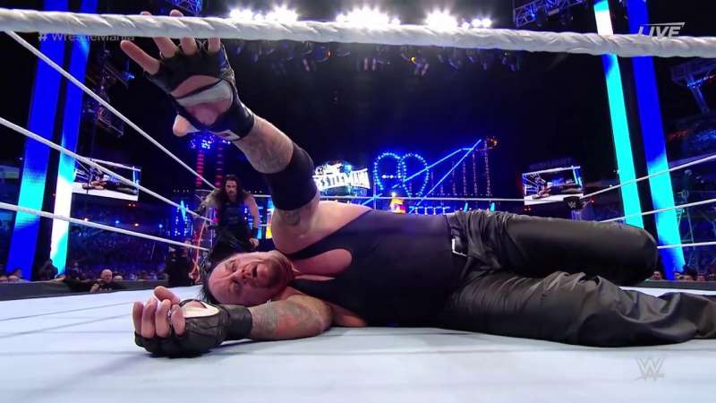 Roman Reigns Vs Undertaker Wwe Wrestlemania 2017 Winner Video