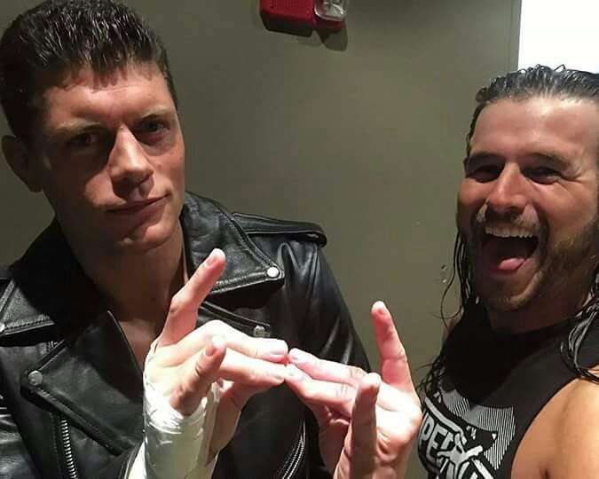 Resultado de imagem para adam cole and cody rhodes