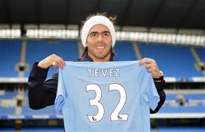 Carlos Tevez will lead the strike force at Manchester City Carlos Tevez will lead the strike force at Manchester City