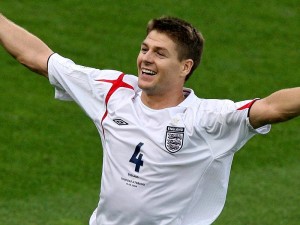 Gerrard scored twice for England Gerrard scored twice for England