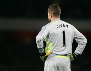 Shay Given: No longer the number 1 Shay Given: No longer the number 1