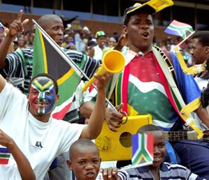 Vuvuzela ccertainly creating its presence Vuvuzela ccertainly creating its presence