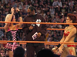 Snoop D at WM XXIV